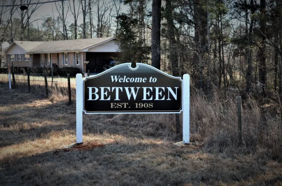 Between