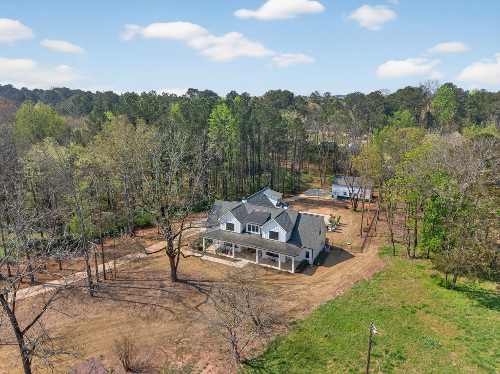 4746 Bentley Road Monroe GA — Craftsman estate exterior front elevation on 2-acre private lot, no HOA, Monroe GA 30656