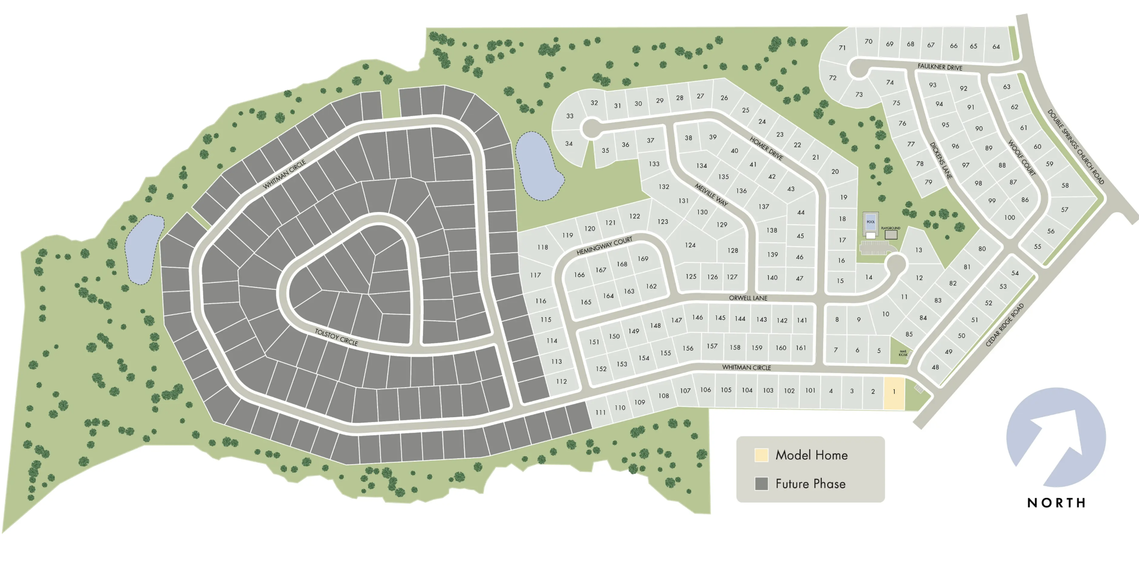 River Pointe by Meritage Homes — Monroe GA new construction community