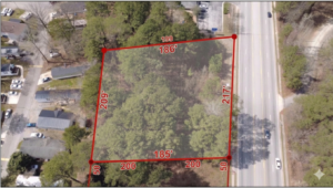 Vacant commercial lot on Annistown Road in Stone Mountain GA listed by the Davis Team at Keller Williams