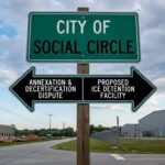 Double Trouble in Social Circle: decertification and mega-projects